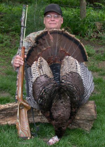 2004 spring turkey Page County. Knight TK 2000