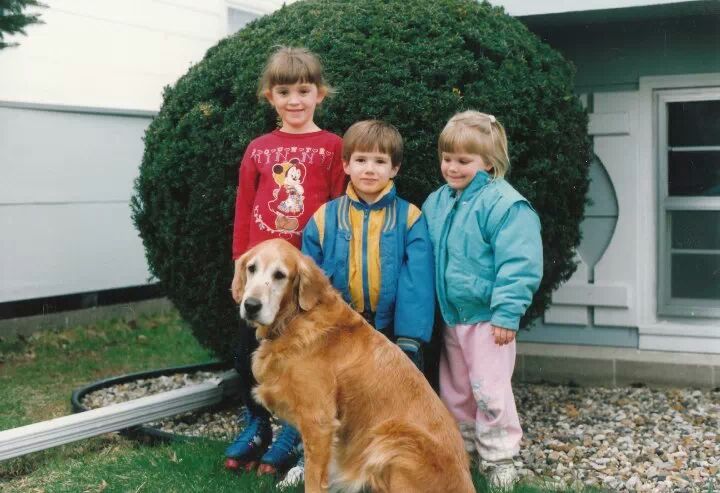 +20years years ago- with family friends, and Brody