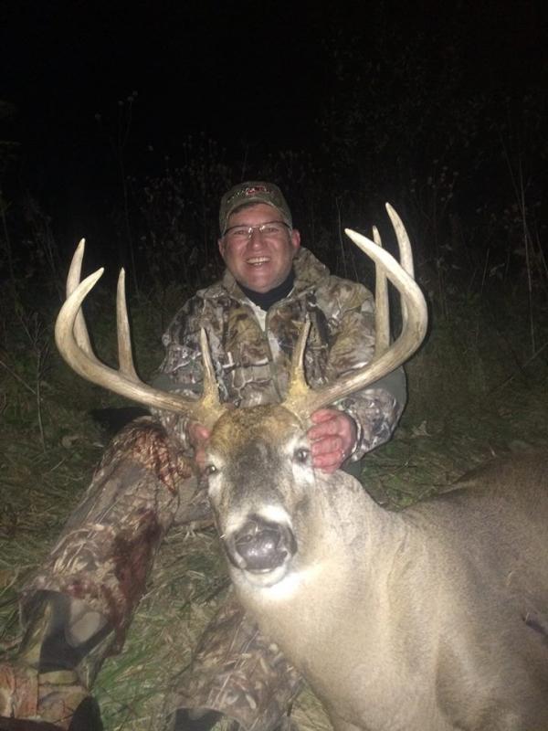 dads first archery buck