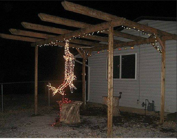 deer christmas lights