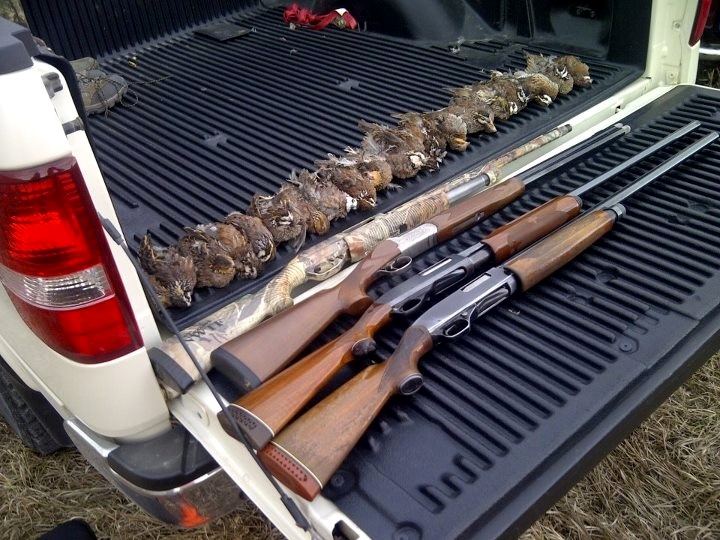 Father Sun day out hunting Doug and Dennis Akins.  me and the old man and the two boys Hunter and Browning