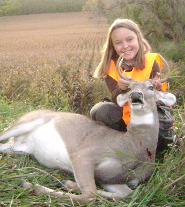 Kaleys First Deer Hunt 1