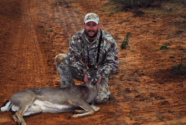 My south Texas buck that i misjudged.  Should have let him walk.