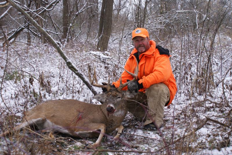 Uncles buck from 2007, Wisconsin Gun Kill